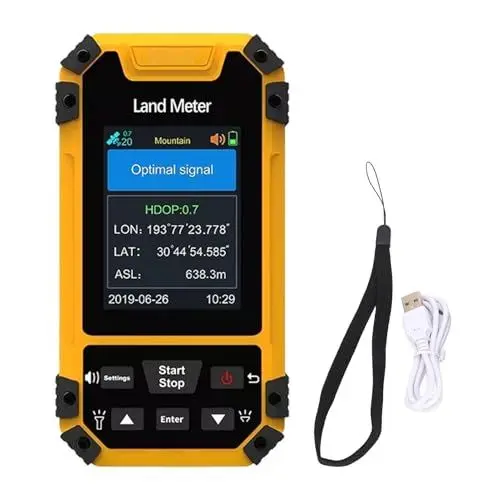 Produktbild: Handheld Land Area -Messgerät Farbdisplay GPS -Vermessungsinstrument Zur Landmessung