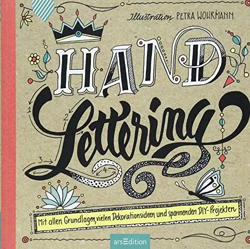 Produktbild: Handlettering: Mit allen Grundlagen, vielen Dekorationsideen und spannenden DIY-Projekten