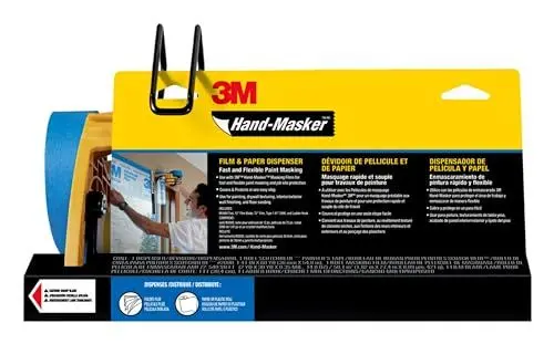 Produktbild: Hand-Masker 3M vormontiertes Abdeckfolie und Klebeband-Set, Mehrfarbig, M3000 PAK