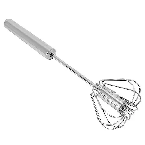 Produktbild: Handmixer, leicht, Handmischer, multifunktional, Edelstahl, Haarfarbe, Creme, Ei, Rührgerät, Werkzeug für Friseursalon (Eiermischer)