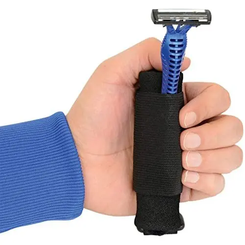 Produktbild: Handschlaufe mit Utensilien, Universelle Manschettenhilfe für Eingeschränkten Handgriff, Unterstützender Handgriffhalter für Besondere Bedürfnisse, Zerebralparese, Behinderte Hilfsgeräte
