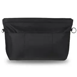 Produktbild: Handtaschen Organizer, Etercycle Taschenorganizer Nylon mit Schlüsselbund, Innentaschen Wasserdicht für Handtaschen Organizer (Schwarz, Mittel)
