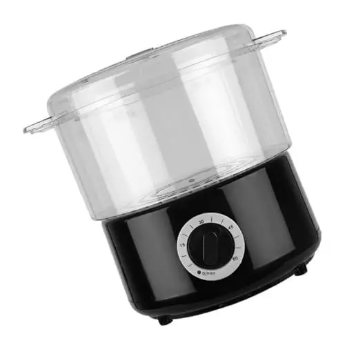 Produktbild: Handtuchdampfer Schnell Erhitzender Handtuchwärmer Tragbarer Handtuchwärmer Dampfgarer Für Heiße Handtücher Dampfhandtuchwärmer Handtuchwärmer Profi Original Kleines Handtuch Abs