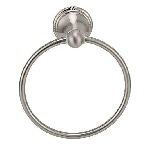 Produktbild: Handtuchring aus Edelstahl, Handtuchhalter, Handtuchhalter, Wandmontierter Handtuchhalter für Schnelles Trocknen, Ideal für Bad und Küche (893 gebürsteter Handtuchring)
