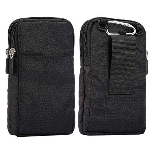 Produktbild: Handy Gürteltasche mit Gürtelclip, Handy Umhängetasche Handytasche, 6.9 Zoll Handy Schultertasche Damen Herren Hüfttasche Gürteltasche Handyhülle Kleine Tasche Cross-Body Bag Pouch mit Gürtelschlaufe