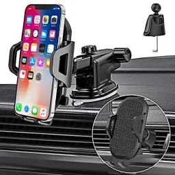 Produktbild: Handyhalterung Auto 3 in 1 KFZ Handyhalter Lüftung & Saugnapf PKW/LKW Handy Halterung für Samsung Galaxy S25 A15 A25 A55 5G S24 Plus Ultra S22 S23 FE A53 A54 A13 A14 A33 iPhone 15 16 13 14 Pro Max