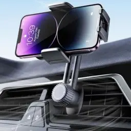 Produktbild: Handyhalterung Auto Handy Halterung Autohalterung: Universale Lüftung Handyhalter, EIN-Knopf-Release & 360 Grad Vent KFZ Halterung für iPhone 16/15/14/13/12 Pro Max Plus, Samsung, Huawei, Xiaomi, usw