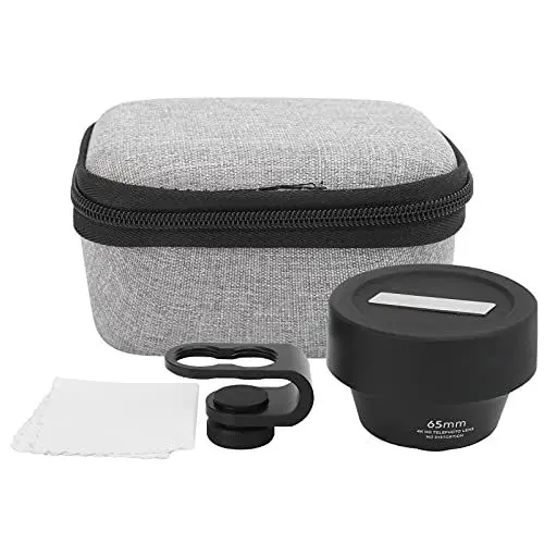 Produktbild: Handy-Porträtobjektiv, 65-mm-Telefon-Telefoto-Porträtobjektiv, externes asphärisches Pro-Objektiv-Set für Wildtiere, Sport und Landschaften