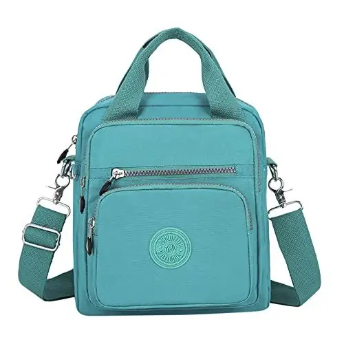 Produktbild: Handytasche Herren Rucksack Mit Laptopfach Geldbeu Multifunktionale Casual Crossbody Bag Damen Wasserdichte Casual Crossbody Bag Verstellbarer Rucksack Wandern Rucksack Damen Wandern (GN2, One Size)