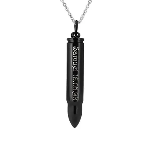 Produktbild: Hanessa Personalisierte Kette mit Gravur Edelstahl 45-60 cm cm mit Anhänger 