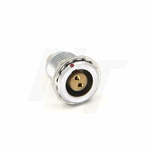 Produktbild: HangTon 0B Egg Rundsteckverbinder Einbaubuchse 2-polig 2 pin für Teradek/ARRI Power Battery Pack Adapter (2P, Buchse)