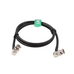 Produktbild: HangTon 12G 4K Raw SDI Koaxial Videokabel BNC zu BNC Canare LV-61S 75 ohm für Kamera Monitor Flexibel Geschirmt 80cm Schwarz Rechtswinkel