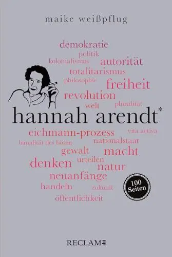 Produktbild: Hannah Arendt. 100 Seiten (Reclam 100 Seiten)
