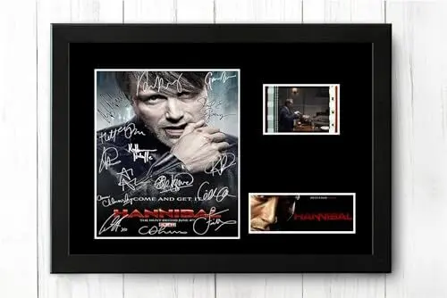 Produktbild: Hannibal Filmstreifen, gerahmt, signiert
