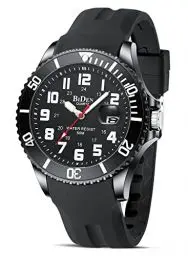 Produktbild: HANPOSH Herren Uhr Uhren Herren Männer Analog Quarz Uhr 50M wasserdichte Armbanduhren Herren mit Datum Casual Designer Uhr für Herren Silikon Armband