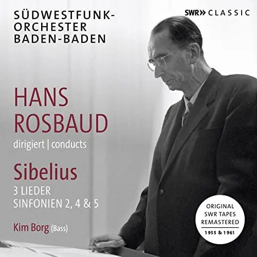 Produktbild: Hans Rosbaud dirigiert Jean Sibelius