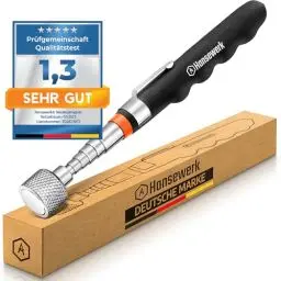 Produktbild: Hansewerk® original Stabmagnet Magnetstab Teleskopmagnet ausziehbar Magnetheber pick-up 80 cm teleskop stab stark magnet magnetstange stift werkzeug (1)
