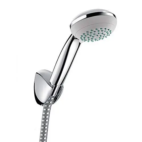 Produktbild: hansgrohe Crometta 85 Duschkopf, inkl. Duschkopfhalterung, 2 Strahlarten, Chrom