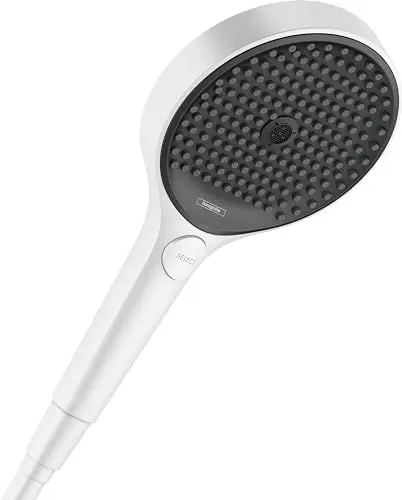 Produktbild: hansgrohe Duschkopf Rainfinity Regendusche (130mm, 3 Strahlarten) mattweiß