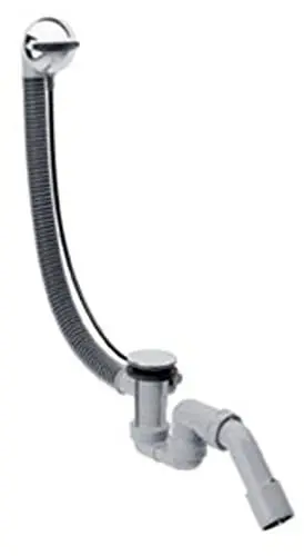 Produktbild: hansgrohe Flexaplus Komplettset mit Fertigset und Ab- und Überlaufgarnitur, Normalwannen, Chrom, 1.00