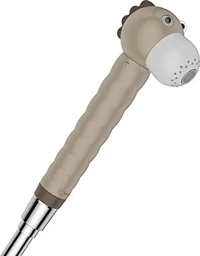 Produktbild: hansgrohe Kinderhandbrause Jocolino, Duschkopf für Kinder, 2 Strahlarten, Taufgeschenke, Geschenke zur Taufe, Löwe
