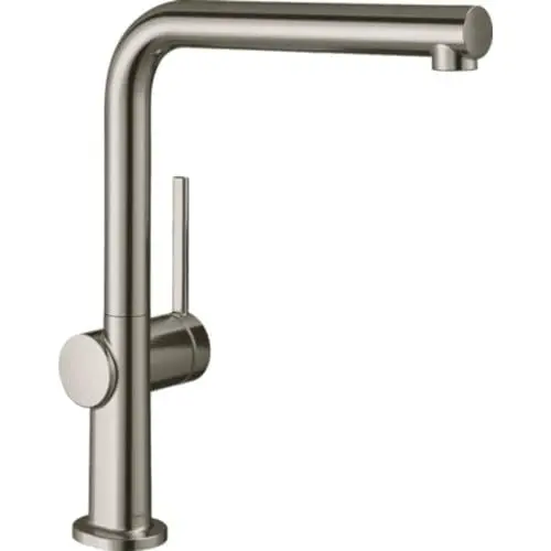 Produktbild: hansgrohe Talis M54 - Küchenarmatur, 1 Strahlart, Wasserhahn Küche mit Auslaufhöhe 270 mm, Mischbatterie Küche 360° schwenkbar, Edelstahl Finish, 72840800