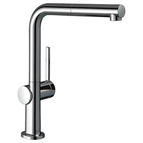 Produktbild: hansgrohe Küchenarmatur Talis M54 (Wasserhahn Küche mit Schlauchbox, 360° schwenkbar, ausziehbarer Auslauf, hoher Komfort-Auslauf 270mm, Standardanschlüsse) Chrom