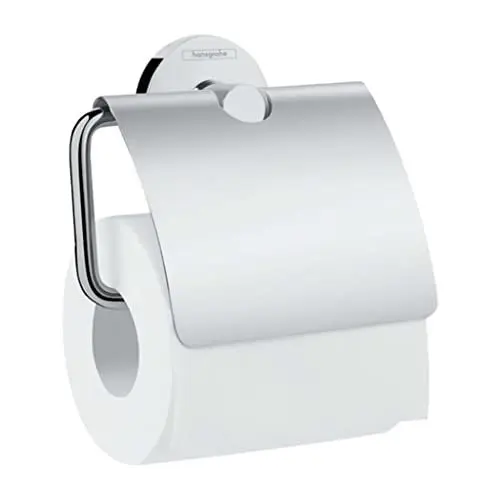 Produktbild: hansgrohe Logis Universal Toilettenpapierhalter (Badzubehör mit Abdeckung) Chrom