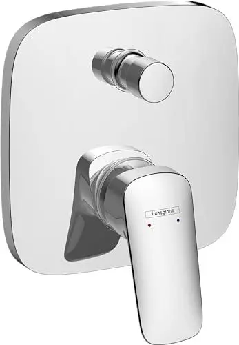 Produktbild: hansgrohe Logis - Badewannenarmatur Unterputz für 2 Verbraucher, Mischbatterie Badewanne für iBox universal, Einhebelmischer Wanne, Chrom, 71405000