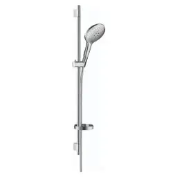 Produktbild: hansgrohe Raindance Select S 150 Duschset 0,90m, 3 Strahlarten mit Seifenablage, Chrom