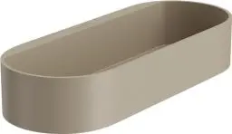 Produktbild: hansgrohe WallStoris Planet Edition - Ablagekorb, Duschablage ohne bohren, Duschkorb ohne bohren, Badezimmeraufbewahrung, Badezimmer Zubehör, Bad Accessoires, Sand, 28912210