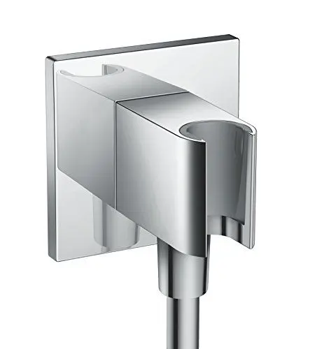 Produktbild: hansgrohe Wandanschluss mit Duschkopfhalterung FixFit E, Chrom