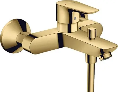 Produktbild: hansgrohe Wannenarmatur Talis E (Aufputz, für 2 Funktionen) Polished Gold Optik