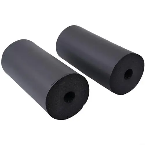 Produktbild: Hantelbank-Beinverlängerungspads, 2 Stück Schaumstoffrollen-Ersatz, langlebig und nicht verformbar, kompatibel mit den meisten Trainingsmaschinen (170 mm)