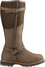 Produktbild: Hanwag M Grizzly Top Braun - Hochwertiger zwiegenähter Herren Nubukleder Winterstiefel, Größe EU 45 - Farbe Erde
