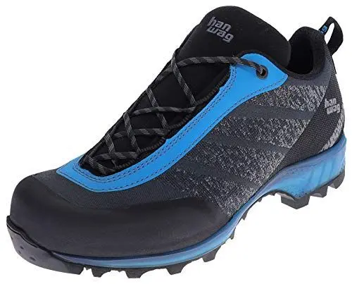 Produktbild: Hanwag W Ferrata Low Lady GTX Blau - Gore-Tex Wasserdichter atmungsaktiver Damen Gore-Tex Bergschuh, Größe EU 43 - FA
