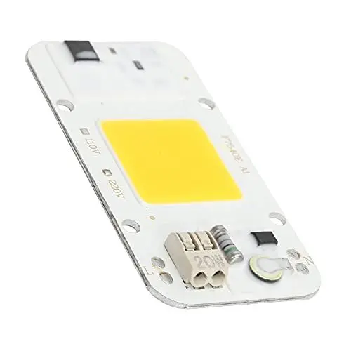 Produktbild: Haofy COB-Lichtquelle Integrierte Lampenperle, 20W COB-LED-Chip, 220V Hochdruck-LED-Chip-freier Treiber, für Pflanzenwachstum DIY-Flutlampe Strahlerbirne Außenlampen(Warmes Licht)