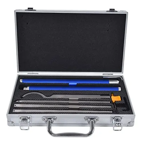 Produktbild: Haofy Drechselwerkzeug-Set mit Aluminiumgriff Holzbearbeitungsdrehmaschine Rougher Finisher Zubehör Drechseldrehmaschine Finisher Drechselbank Drehwerkzeug