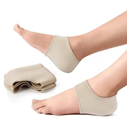 Produktbild: Haofy Fersensporn Bandage Fersensocken für Fersenschmerzen, Fersenschutz Bandage Fersensporn Socken Heel Wrap zu Reduzieren Druck 1 Paar Fersenschoner für Trockene Rissige Ferse Achilles tendonitis