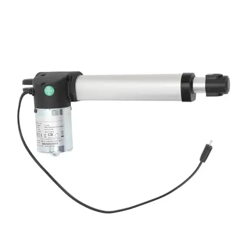 Produktbild: Haofy Linearantriebsmotor, 150 Mm Hub, 4000 N, Robuster Elektrischer Antrieb für Liegeliftsessel, Fernbedienung, Elektrische Sofas, Massagesessel, Automöbel (EU-Stecker 100-240 V)