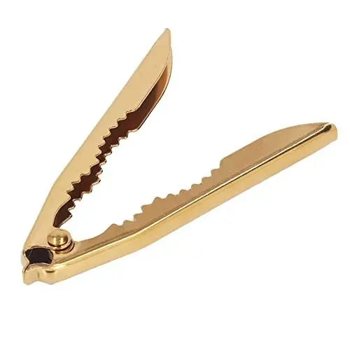 Produktbild: Gold Krabbenknacker, Rutschfester Robuster Edelstahl Nussknacker Meeresfrüchteknacker, Krabbenbein Cracker Cracker Professionelle Meeresfrüchte Werkzeuge Nussknacker