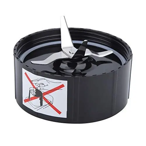 Produktbild: Haofy Mixer Ersatzklinge, Extractor Cross oder Flat Blade Ersatzteile mit Silikondichtungen O-Ring, Passend für Magic 250W Mixer(250W Kreuzwerkzeughalter)