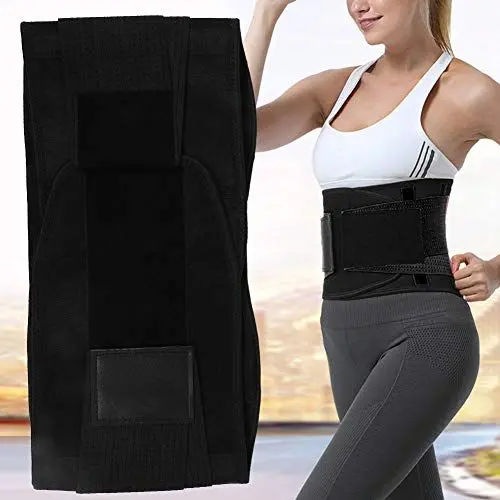 Produktbild: Haofy Rückenbandage, Lendenwirbelstützgürtel für Männer und Frauen, Taillenstütze, Fitnessstudio, Fitness, Sport, Lendenwirbelsäule, Rückenschutzgürtel für Volles