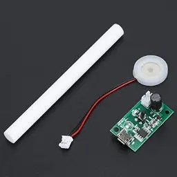 Produktbild: Haofy Zerstäuber Plattenmodul Integrierter Leiterplattentreiber mit Zeitschalter, Nebelhersteller Zerstäuberplatte für 5V USB Luftbefeuchter, für DIY Luftbefeuchter