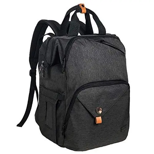Produktbild: Hap Tim Baby Wickelrucksack Wickeltasche/Rucksack - Multifunktions-Designer Windeltaschen Große Kapazität, isolierte Taschen,wasserdicht,Babytasche Reiserucksack für Unterwegs (EU-7340-DG)