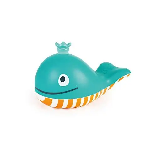 Produktbild: Hape Badespielzeug Seifenblasen-Wal I Baby-Badewannenspielzeug, Blau