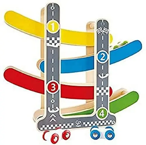 Produktbild: Hape E0438 - Flickflack-Rennbahn, Holzspielzeug