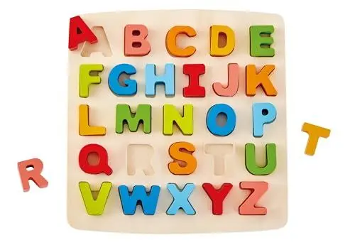 Produktbild: Hape E1551 Puzzle mit Großbuchstaben
