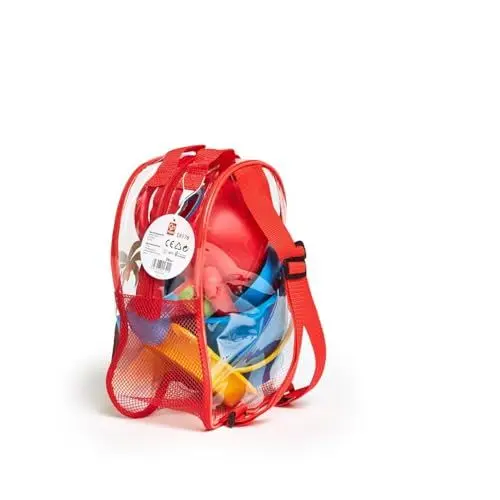 Produktbild: Hape E8178 Strandspielzeug - Strandrucksack Grundausstattung