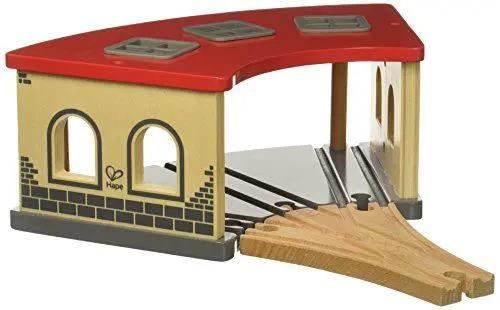 Produktbild: Hape Eisenbahn Großer Lokschuppen